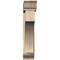 Ekena Millwork Westlake Traditional Rough Sawn Bracket w/ Offset Brace, Douglas Fir, 8"W x 40"D x 40"H BKT0806X40X40WTL01RDF - alternate 2